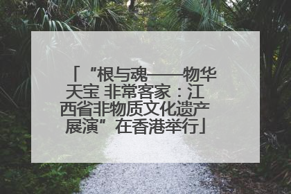 “根与魂——物华天宝 非常客家：江西省非物质文化遗产展演”在香港举行