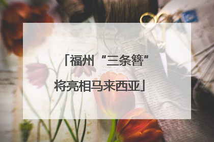 福州“三条簪”将亮相马来西亚