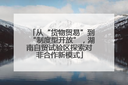 从“货物贸易”到“制度型开放”，湖南自贸试验区探索对非合作新模式