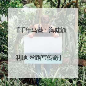 千年马巷：海陆通利地 丝路写传奇