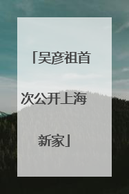 吴彦祖首次公开上海新家