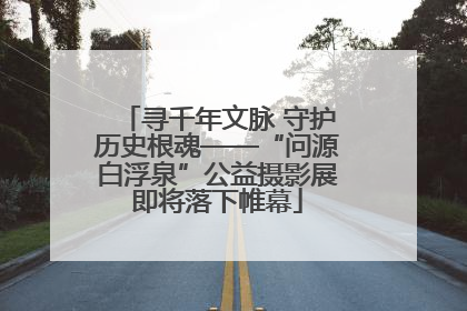 寻千年文脉 守护历史根魂——“问源白浮泉”公益摄影展即将落下帷幕