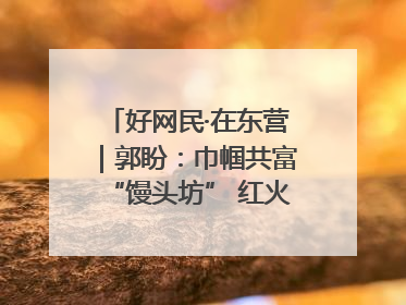 好网民·在东营｜郭盼：巾帼共富“馒头坊” 红火乡村“好日子”