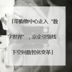 带购物中心走入“数字世界”，京企引领线下空间数智化变革