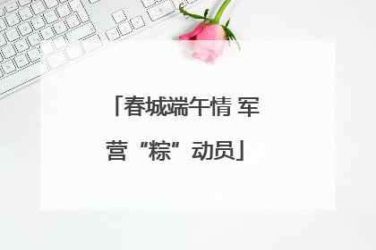春城端午情 军营“粽”动员