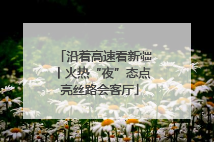 沿着高速看新疆丨火热“夜”态点亮丝路会客厅