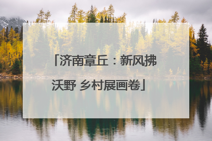 济南章丘：新风拂沃野 乡村展画卷