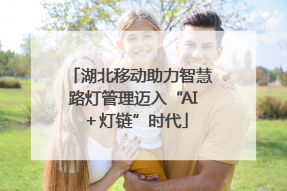 湖北移动助力智慧路灯管理迈入“AI＋灯链”时代