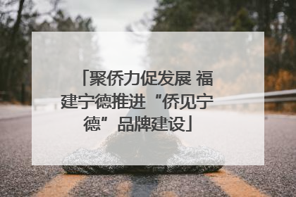 聚侨力促发展 福建宁德推进“侨见宁德”品牌建设