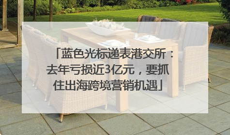 蓝色光标递表港交所：去年亏损近3亿元，要抓住出海跨境营销机遇