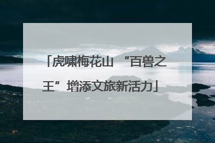 虎啸梅花山 “百兽之王”增添文旅新活力