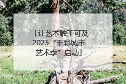 让艺术触手可及 2025“丰彩城市艺术季”启动