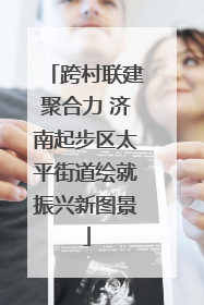 跨村联建聚合力 济南起步区太平街道绘就振兴新图景