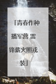 青春作种播军营 雷锋薪火照戎装