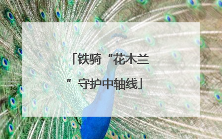 铁骑“花木兰”守护中轴线