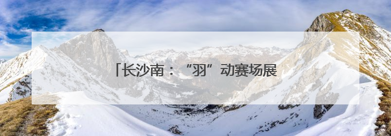 长沙南：“羽”动赛场展风采 汗洒征途竞锋芒