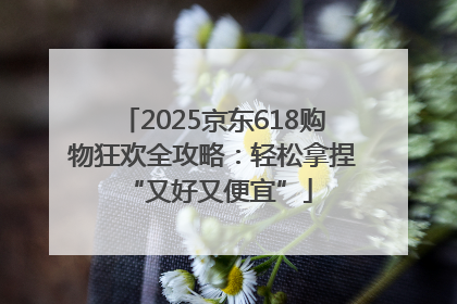 2025京东618购物狂欢全攻略：轻松拿捏 “又好又便宜”